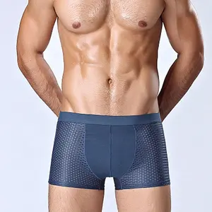 Bamboo fiber boxer shorts men's briefs plus size XXXXL big shorts breathable underwear 5XL 6XL 7XL 8XL