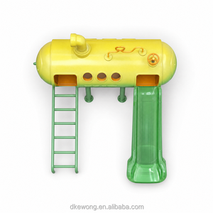 T001 Tobogán Infantil Seguro y Duradero para Exteriores, Serie Space, Estructura de Juego con Protección UV para Parques de Diversiones y Escuelas - Product Image 1