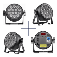 14X15W RGBW Par LED aluminium Mini Disco mariage fête de noël Par peut scène lumière mince DMX Luces LED Dj Par lumière