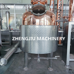 Zj nhà máy trực tiếp thép không gỉ Nhà chưng cất thiết bị cho đồ uống có cồn & rượu vang bán hàng trực tiếp máy - Product Image 3