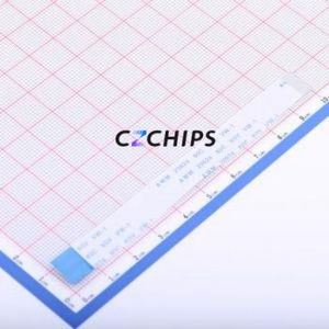 JS05B-18P-100-4-8 FFC <b>Cable</b> (Flexible Flat <b>Cable</b>) P=0.5mm Connector 18P 0.5mm 0.3mm Reverse - Product Image 1