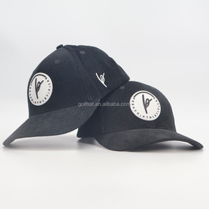 Hot Sale Wholesale Distressed Corduroy Washed 6 Panel Dad Hats Custom Embroidery Logo Unisex Vintage Baseball <b>Caps</b> for Men <b>Women</b> - Product Image 2