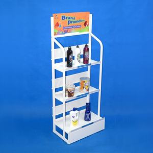 رفوف سلكية للعرض التقديمي العملية لمتاجر التجزئة المريحة قابلة للتعديل من الصلب لمنتجات البضائع - Product Image 5