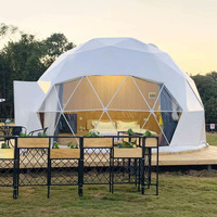 Tente Dôme Grande Taille pour Événements, Tente Dôme Extérieure Coody avec Vue Ciel Étoilé
