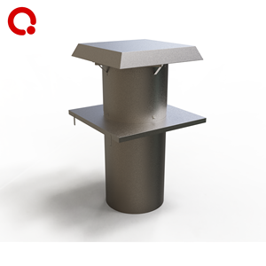 Chute à ordures directe d'usine <span class=keywords><strong>de</strong></span> 24 pouces en <span class=keywords><strong>acier</strong></span> inoxydable avec <span class=keywords><strong>protection</strong></span> coupe-feu UL et fonction <span class=keywords><strong>de</strong></span> tri - Product Image 1