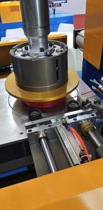 Machine automatique d'enroulement de câbles 380V SWAN INT'L Modèle 1246 pour enroulement, coupe, torsion et comptage de fils de câbles d'alimentation - Product Image 5