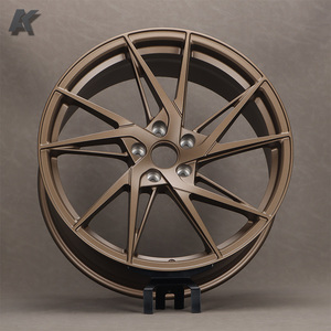 Bronze pour <span class=keywords><strong>Ferrari</strong></span> 812 GTS/Superfast Roma Spider PCD 5x114.3 5x130 5x112 nouvel alliage forgé roue directionnelle monobloc jante - Product Image 2