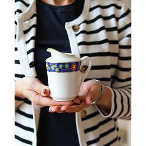 Ensemble complet de vaisselle Richard Ginori Lago pour 6 personnes, décor Pallanza, tasse à thé et soucoupe - Product Image 2