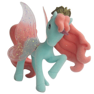 WJ2614 Mini Unicornio Sorpresa, Juguete de <span class=keywords><strong>Pony</strong></span>, Caballo Mariposa con Alas Coloridas, Figuras de Anime de PVC Flocado Seguro para Niños - Product Image 3