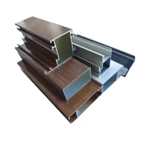 China Top 10 fabricante de perfiles de aluminio anodizado perfiles de plata forma personalizada ventanas de aluminio