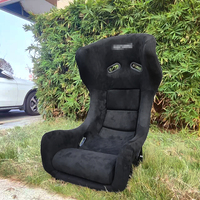 Siège de course réglable pliable en velours imperméable RE08 pour simulateur de course et de drift