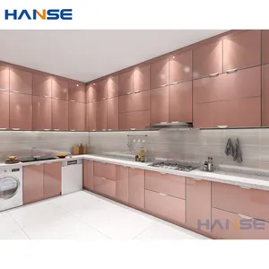 kitchen furniture set Complete kitchen unit cabinet living room furniture  for villa, home house project