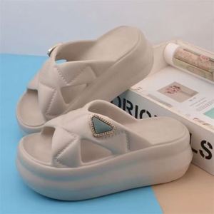 Bow Two-Way Wear Platform Slippers Women 5cm Thick Sole Cloud Soft Cushion Non-Slip Casual Fashion Summer <b>Slide</b> Sandals - Product Image 2