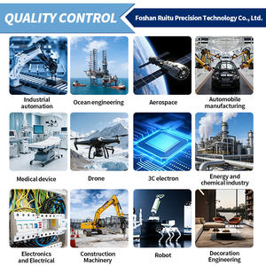 Usine certifiée ISO9001, usinage CNC de précision 5 axes, pièces sur mesure en aluminium, acier inoxydable, laiton, plastique. - Product Image 4