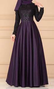 Vêtements islamiques pour femmes, robe maxi longue de Dubaï, caftan marocain, jilbab, abaya islamique, robe turque arabe, robes - Product Image 6