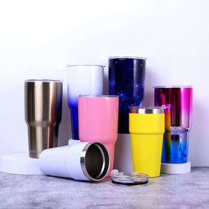 Eco Friendly Custom Logo BPA Free Double Wall Termos 304 Stainless Steel <b>Coffee</b> Mug Water Cup Vacuum Tumblers Wholesale Bulk - Product Image 1