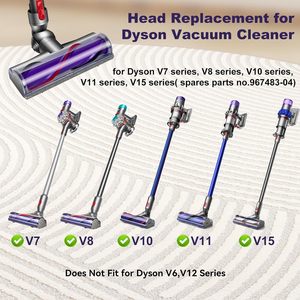 V7/V8/V10/V11/V15 tête de brosse électrique Motorhead pour Dysons <span class=keywords><strong>SV22</strong></span> SV15 SV28 SV14 SV27 SV12 SV25 SV10 SV11 - Product Image 3