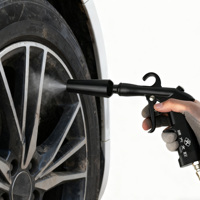 Pistolet à air comprimé en aluminium + HDPE réglable à volume élevé haute efficacité 6-9 bar pression Venturi buse pneumatique laveuse de voiture à air