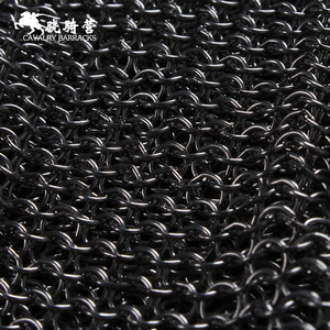 Guantes anticorte Cavalry Barracks con anillo de alambre de acero inoxidable, nivel 8, para procesamiento de alimentos, corte y matanza - Product Image 1