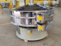 Machine de criblage vibratoire à haute efficacité pour l'industrie alimentaire, à moteur, pour le criblage fin des poudres