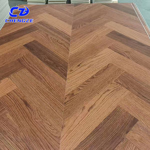 Revêtement de <span class=keywords><strong>sol</strong></span> en <span class=keywords><strong>vinyle</strong></span> SPC imperméable <span class=keywords><strong>gris</strong></span> en chevrons, prix bas et bonne qualité, carreaux de <span class=keywords><strong>sol</strong></span> SPC pour intérieur - Product Image 1