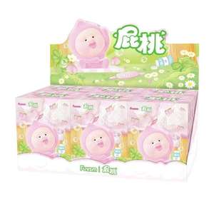 Funism Peach Boy Figurine Mignonne Faite à la Main, Boîte Mystère, Jouet Tendance, Ornement, Cadeau pour Passionnés de Fitness - Product Image 1