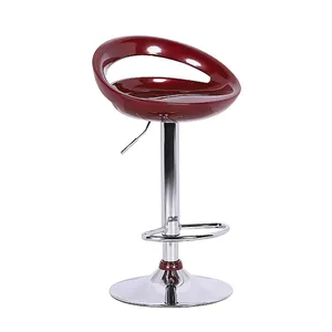 АБС-пластик регулируемая высота кухонная стойка высота красный барные стулья для продажи