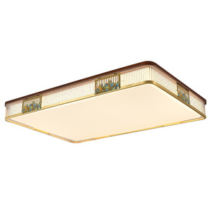 โคมไฟเพดานทองแดงสไตล์จีน LED 15-30 ตร.ม. ห้องนั่งเล่น ห้องนอน ดีไซน์เรียบง่ายทันสมัย - Product Image 2