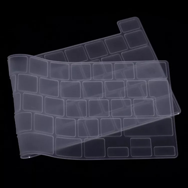 EU Version Clear Silicone Keyboard Cover Skin for MacBook Pro13 Inch A2289/A2251/A2338 M1 Chip & Pro 16" A2141Computer Protector