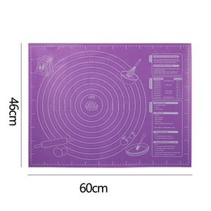 Tapete de Amasar y Estirar de EVA Antiadherente con Marcas de Medición 45x60cm, Tabla de Cortar para Hornear en la Cocina - Product Image 6