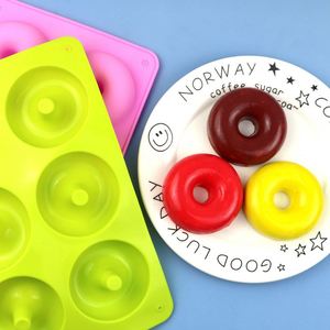 Molde de Silicona Personalizado para Hornear, Libre de BPA, Apto para Lavavajillas, Antiadherente, Redondo, con Forma de Flor, para Pasteles, Galletas y Donuts - Product Image 6
