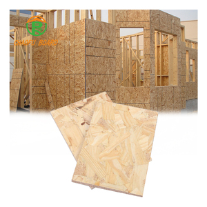 Panneau de particules de pin <span class=keywords><strong>Masson</strong></span> (OSB) pour toit Construction Meubles Armoires Porte Panneaux muraux Maisons intégrées Surface finie - Product Image 1