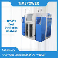 High Quality Petroleum ASTM D86 Lab Automatic Electronic Distillation Tester Dual Distillation Analyzer High Accuracy 1% IP55