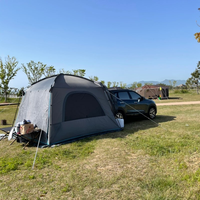 Tente de camping OEM personnalisée SUV Tente de hayon Tente d'extension arrière de voiture portable et étanche pour l'extérieur, le camping et les voyages