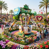 Manège à Pendules Dinosaures Nova Rides 5 Places SP-KL – Petite Attraction de Fête Foraine pour Parc d'Attractions