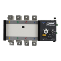 Commutateur de transfert automatique (ATS) PKQ3-630A 4P Classe PC Triphasé Certifié CB 800A AC 400V 50/60Hz Double Alimentation