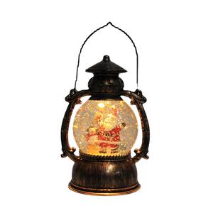 Boîte à <span class=keywords><strong>musique</strong></span> en cristal de Noël avec lumières LED, matériau bionique, écologique, tendance, 20 cm, décoration de la maison, cadeau, vente en gros d'usine - Product Image 6