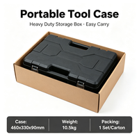Kit d'outils de mécanique automobile de qualité industrielle, 216 pièces, multifonctionnel, jeu de clés à douilles et clés à cliquet, portable, en acier au chrome-vanadium, robuste