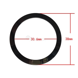 Corona senza parola pendenza cornice esterna diametro interno 38mm diametro interno 30.5mm adatto per cassa acqua 40mm - Product Image 3