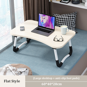Escritorio portátil ergonómico <span class=keywords><strong>multiusos</strong></span> para ordenador portátil con cajón y Mini escritorio plegable USB para cama de dormitorio de estudiante <span class=keywords><strong>mesa</strong></span> pequeña - Product Image 4