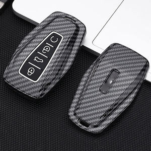 เคสกุญแจรถคาร์บอนไฟเบอร์ ปลอกกุญแจรีโมท ป้องกันรอยขีดข่วน สำหรับ Geely Okavango - Product Image 4