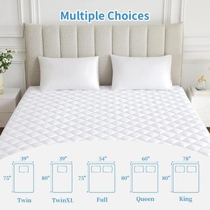 Coprimaterasso Lavabile di Lusso per Tutte le Stagioni, Misura Queen 60'' X 80'', Impermeabile, Riutilizzabile, Alta Assorbenza, <span class=keywords><strong>Protezione</strong></span> per Incontinenza - Product Image 5