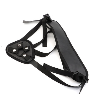 ホットセールストラップンディルドハーネスパンツレザー調節可能なベルトストラップオンパンツ男性女性レズビアンゲイ - Product Image 3