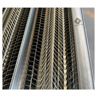 Échantillons Gratuits : Maille de Coffrage en Béton à Côtes Exceptionnelle, Galvanisée, 27"x97", en Métal Déployé pour Plâtrage de Construction