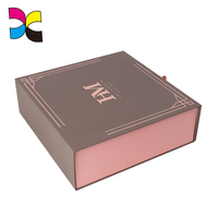 Großhandel gedruckt Logo und wunderbare Bilder Custom ized Colors Weihnachts papier Geschenk boxen