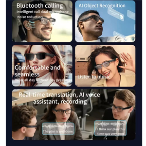 Gafas de Sol Inteligentes de Moda con Cámara de 8MP, 4GB de Memoria, Lentes con Cambio Automático de Color, WiFi, Traducción por IA, Gafas Polaroid para Hombre, Metálicas - Product Image 4