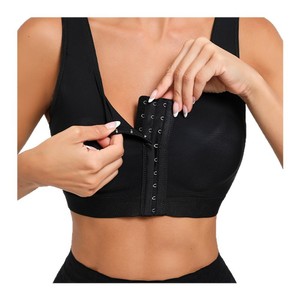 After Surgical Breast <span class=keywords><strong>Augmentation</strong></span> Vest Tops Logo personnalisé Stage 1 <span class=keywords><strong>Post</strong></span> Op Surgery Shapewear Mastectomy Sports Bra for Women - Product Image 5
