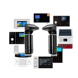 Kit d'alarme GSM WiFi, 3 faisceaux, détecteur d'intrusion infrarouge actif extérieur, 433 MHz, système d'alarme de sécurité domestique intelligent à énergie solaire - Product Image 2