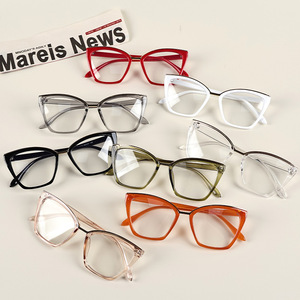 Korean Style Cat Eye Full Rim Anti Blue Light Glasses For Women Lightweight Solid <b>Frame</b> <b>Eyeglasses</b> <b>Frames</b> 2025 - Product Image 1
