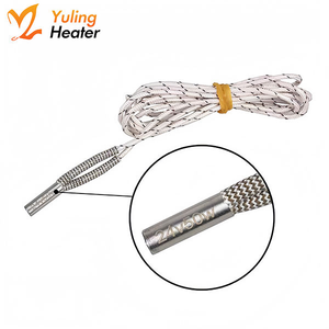 Cartouche chauffante électrique à résistance, 220V, durable, à tête unique, en acier inoxydable, type à <span class=keywords><strong>chauffage</strong></span> rapide, pour moule, avec protection contre la cuisson à sec - Product Image 5